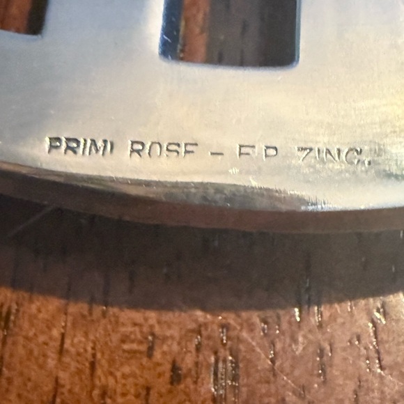 Birks Primrose LOTUS Silver Plated Trivet - Picture 3 of 5